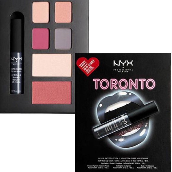 NYX TORONTO Eye Lips Face Collection NIB - Picture 7 of 7